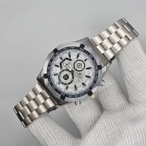 Edifice Date-Just  Men’s Watch (White Dial)