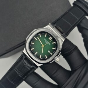 P-P Premium Quality Strap Watch (GREEN DIAL)