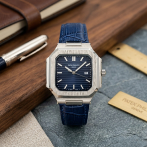 P-P Most Demandi Square Dial Watch (BLUE DIAL)