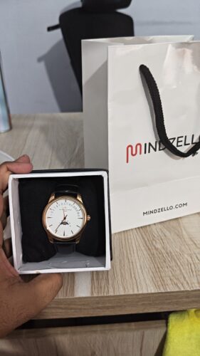Classic Moonphase Men's Watch ( ROSE GOLD ) photo review